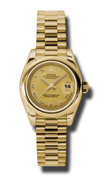 Classic Rolex Datejust 179168CRP Clone with White Gold Bezel & Pearl White Dial Watch