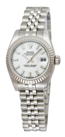 Omega Constellation 179174-WSJ Elegant White Gold Automatic Lady's Watch