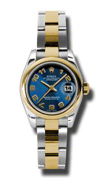 Rolex Datejust Clone 179163BLCAO Classic Blue Dial Automatic Watch