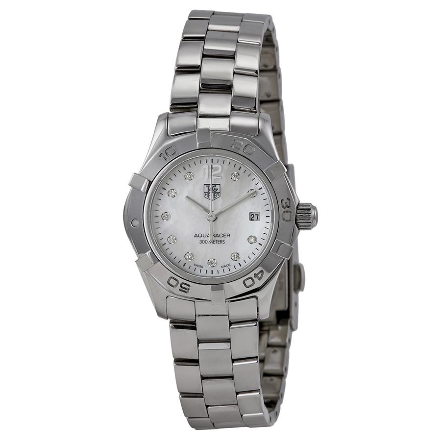 Tag Heuer Aquaracer Dive Master Quartz Watch - Blue Dial Steel Case 300M Water Resistant