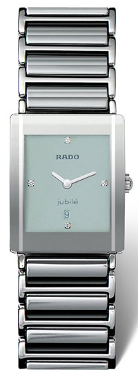 Rado Integral Replica Watch - High-Tech Ceramic & Steel Quartz Silver Dial