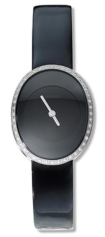 Rado R53541156 Clone - Swiss Automatic - Chrome Case - Black Roman Dial - 42mm Water-Resistant Watch