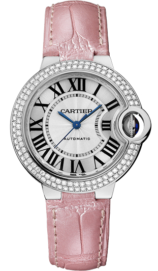 Cartier Ballon Bleu Blue-Green Dial Automatic Lady's Watch