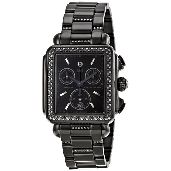 Michele Swiss Chronograph Replica - Automatic - Black Face - 42mm Case