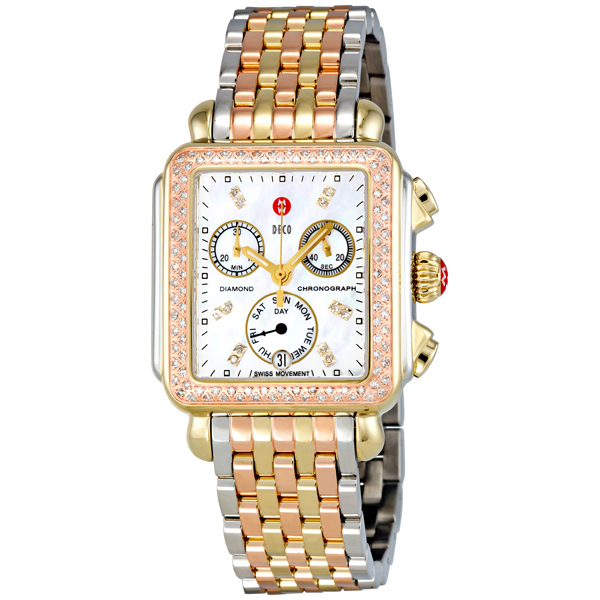 Michele Deco MWW06P000077 Imitation Stainless Steel Chronograph Watch