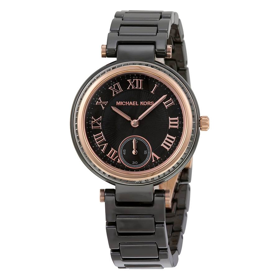 Michael Kors MK6242 Classic Chronograph Black Face Watch