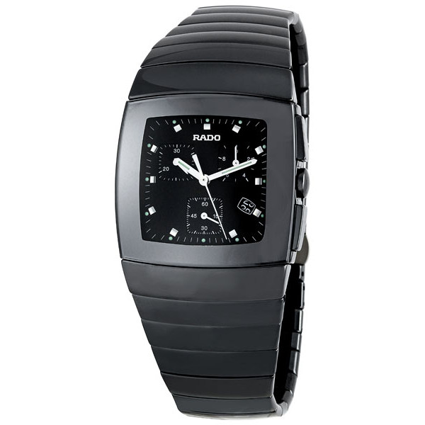 Rado R13477152 Imitation Chronograph Black Face Mens Watch