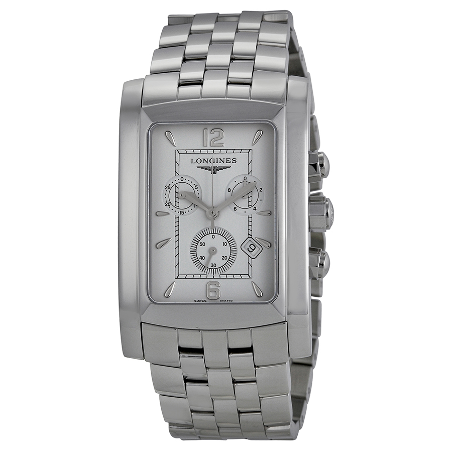 Longines L5.687.4.16.6 Imitation Automatic Silver Bezel Chronograph Watch
