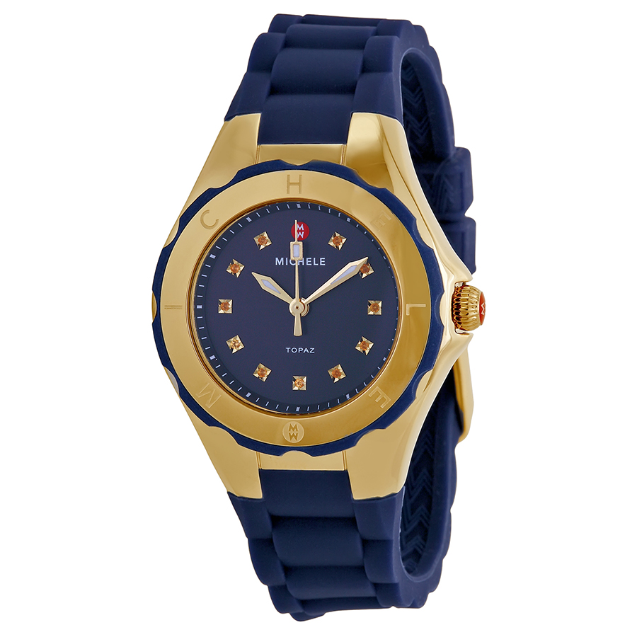 Michele MWW12P000004 Imitation Gold-Plated Timepiece - Sleek Stainless Steel - Automatic Movement