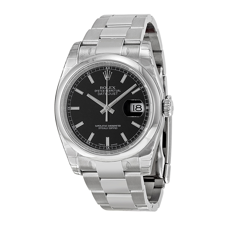 Omega Datejust 41mm Automatic Gold-Case Black Face Dive Timepiece