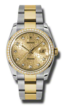 Rolex Datejust 41mm Double Date Steel & Yellow Gold Automatic Watch with Blue Dial