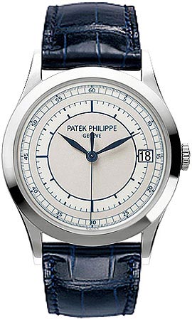 Patek Philippe Calatrava Classic 18K Gold Self-Winding Blue Face 39mm Luxury Replica Watch