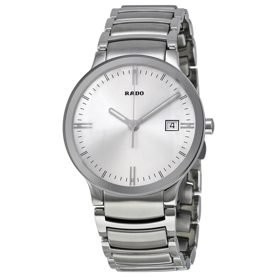 Rado Centrix Automatic Self-Winding 30mm Chrome Dial Watch