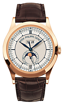 Patek Philippe 18K Rose Gold Calendar Watch: Elegant Complication Showcase