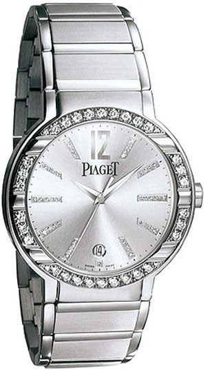 Piaget Polo Swiss Clone Automatic Black Steel Mesh Watch