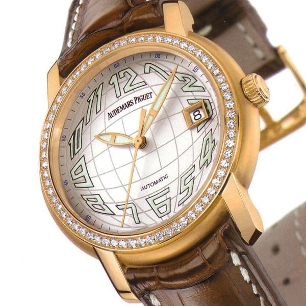Audemars Piguet Jules Audemars 18k Rose Gold Automatic Brown Dial Watch