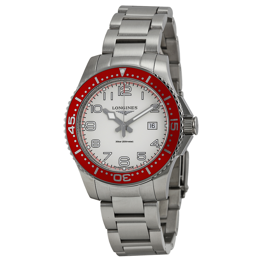 Longines Swiss-Made Diver's Watch L36884196 - Stainless Steel Case, Automatic, Black Dial, 300m Water-Resistant