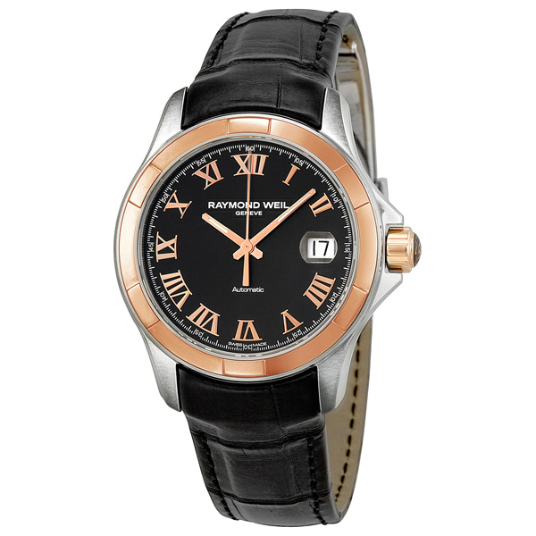 Raymond Weil Parsifal Chronograph Men's Watch - Automatic Black Steel Case