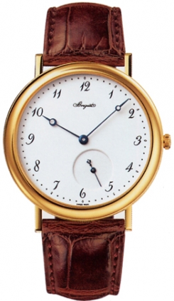 Breguet Classique 5140ba/29/9w6 Automatic Timepiece - Polished Gold Case Jet Black Dial Watch
