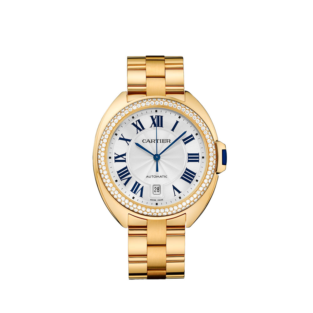 Cartier Swiss Crafted WJCL0010 Imitation Gold-Plated Automatic Watch