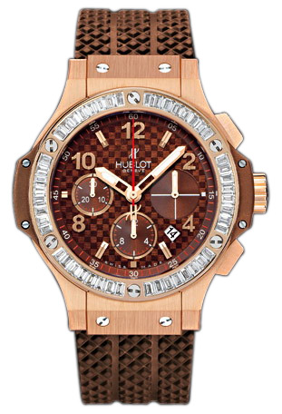 Hublot Big Bang Carbon Fiber Automatic Brown Face 34mm Luxury Clone Watch