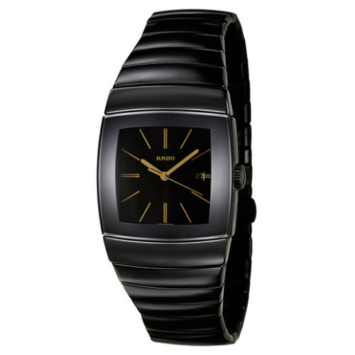 Rado Sintra R13724192 Imitation Automatic Chronograph Mens Watch - Sleek Black Face