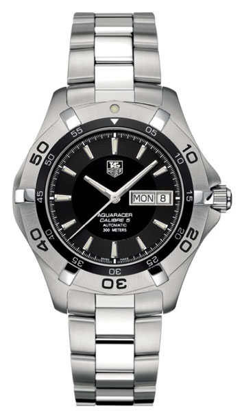 Tag Heuer Aquaracer Dive Master 200m Automatic Black Steel Case with Green Dial Watch