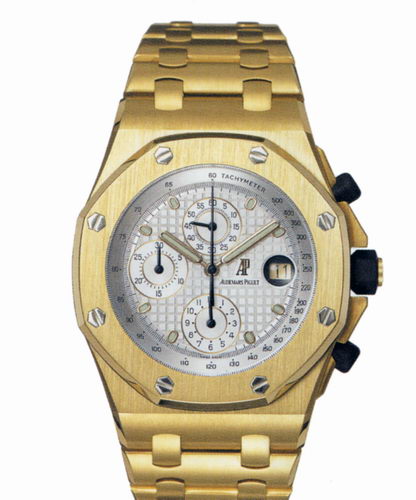 Audemars Piguet Royal Oak Offshore 18k Gold Automatic Chronograph Watch