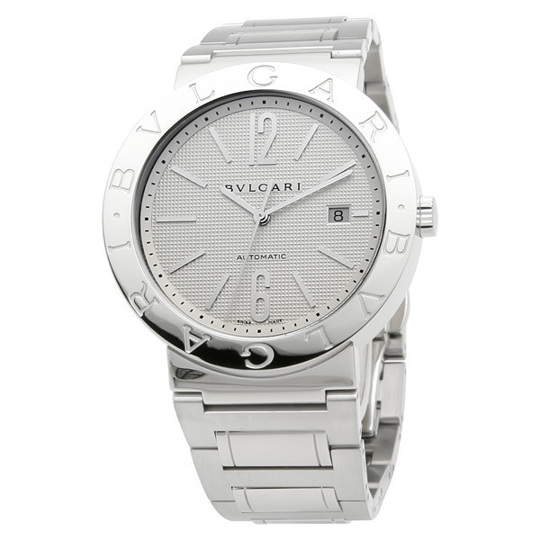 Bvlgari Homage Replica 42mm Swiss Automatic White Gold Dial Watch
