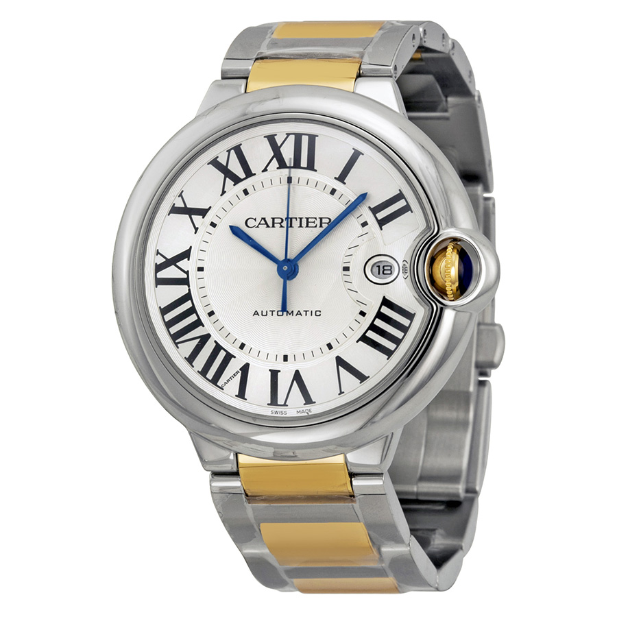 Cartier Ballon Bleu Classic Silver Dial Automatic Watch - Elegance in Replication