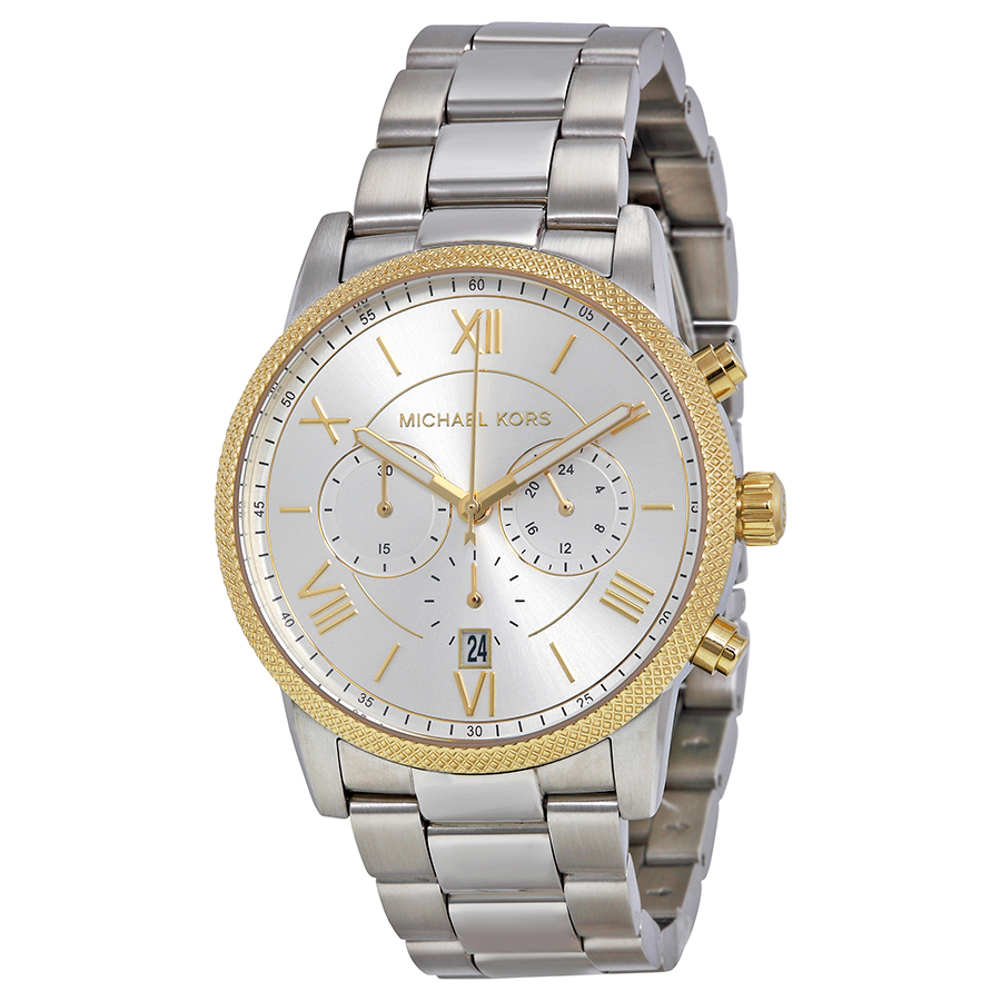 Michael Kors MK8396 Silver-Tone Stainless Steel Quartz Watch