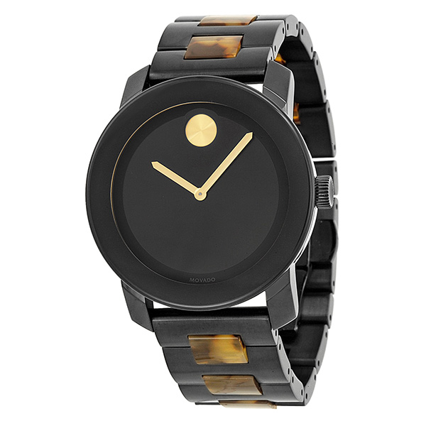 Replica Movado Bold Chronograph Jet Black Dial Automatic Watch