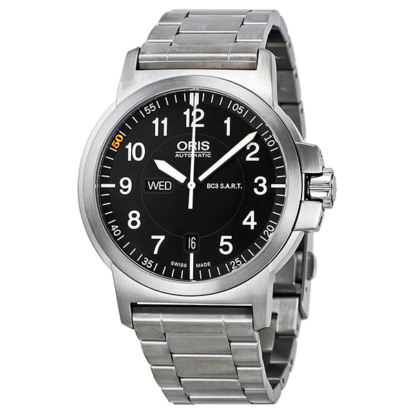 Oris BC3 Dive Time Automatic Jet Black Watch