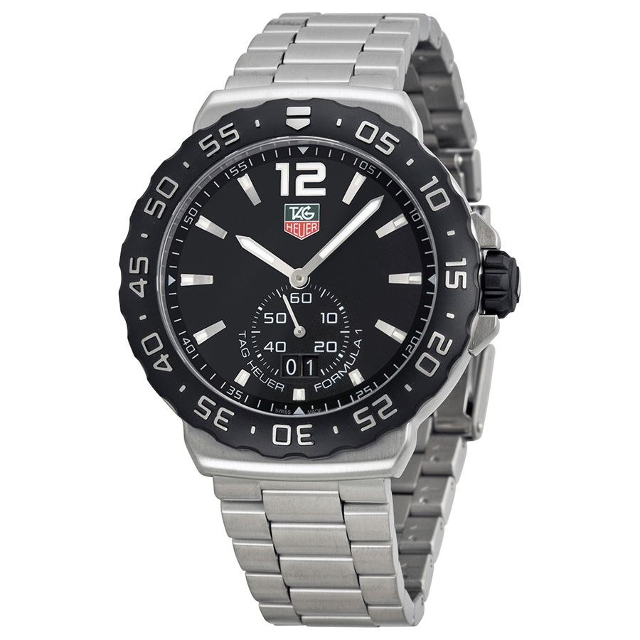 Tag Heuer F1 Homage Automatic Chronograph Quartz Silver Dial Watch