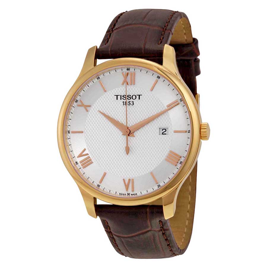 Tissot T0636103603800 - Swiss Quartz Timepiece with Chrome Dial & Stainless Steel Case