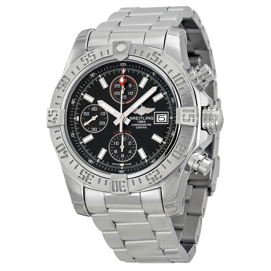 Breitling Avenger Clone Automatic 42mm Steel Bezel Dive Watch