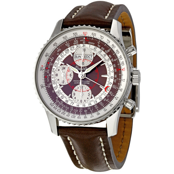 Breitling Montbrilliant Bronze Chronograph Automatic Watch - Iconic pilots' timepiece