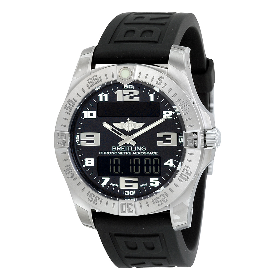 Breitling E7936310-BC27BKPT3 Black Steel Chronograph Replica Watch