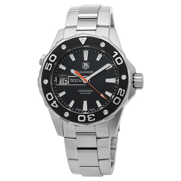 Tag Heuer Aquaracer WAJ1110.BA0870 Dive Master 42mm Black Imitation Automatic Water Resistant Watch