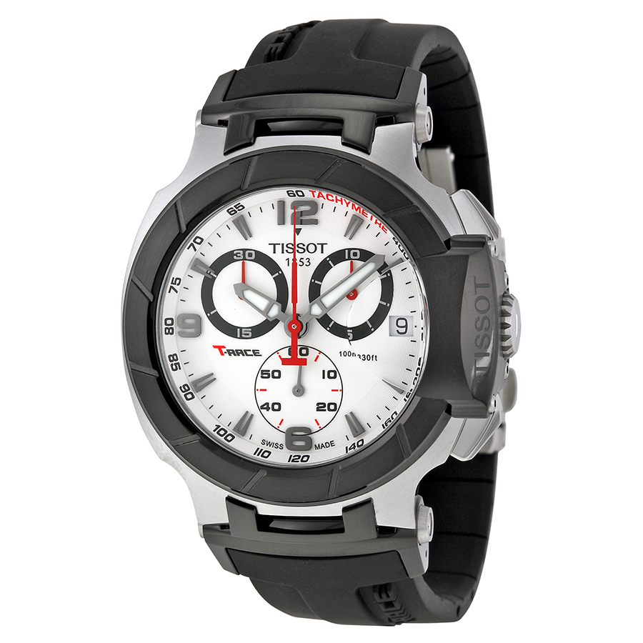 Tissot T-Race Collection: Quartz Timepiece - Black Steel Case, Black Dial - 42mm, Water-Resistant