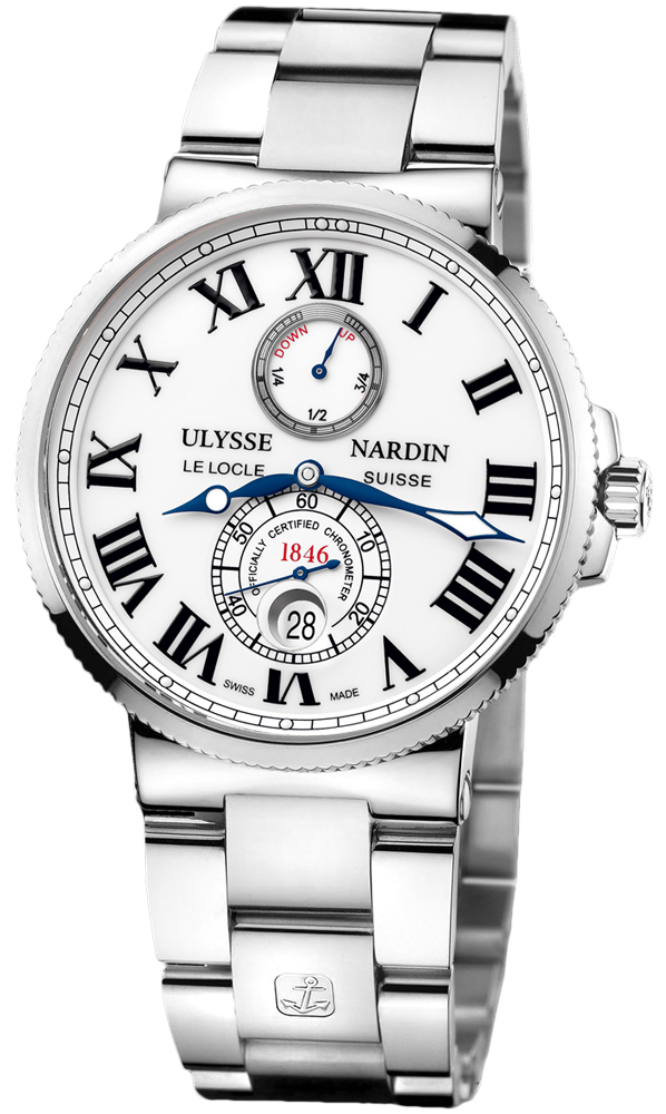 Ulysse Nardin Ocean Star Automatic White Face Diver 300m Mens Watch