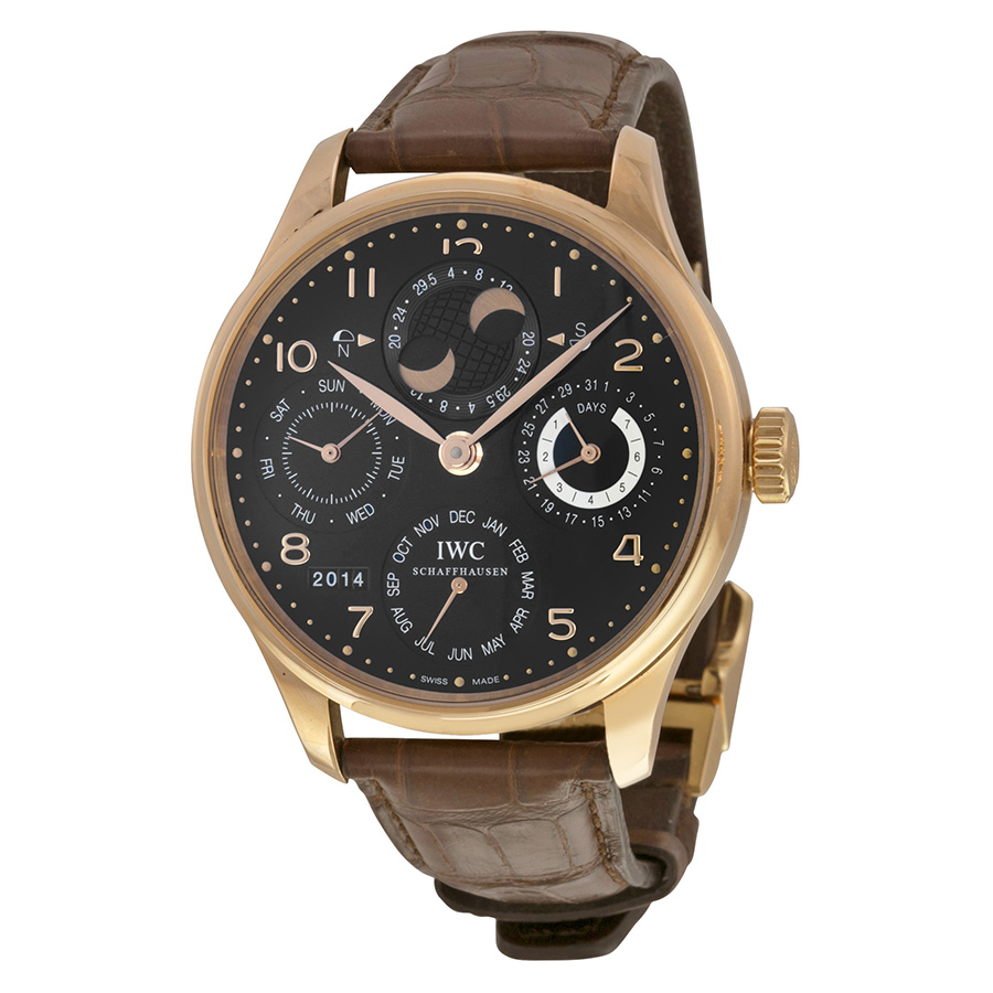 IWC Portuguese Classic 18K Rose Gold Automatic Chronograph Watch