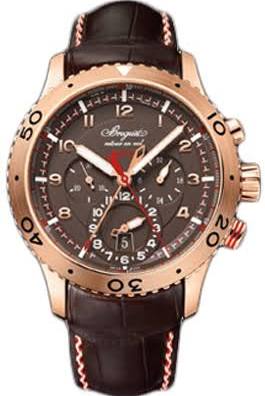 Breguet 3880BRZ29XV Classic自动机表，精钢表盘，奢华黑面，30米防水