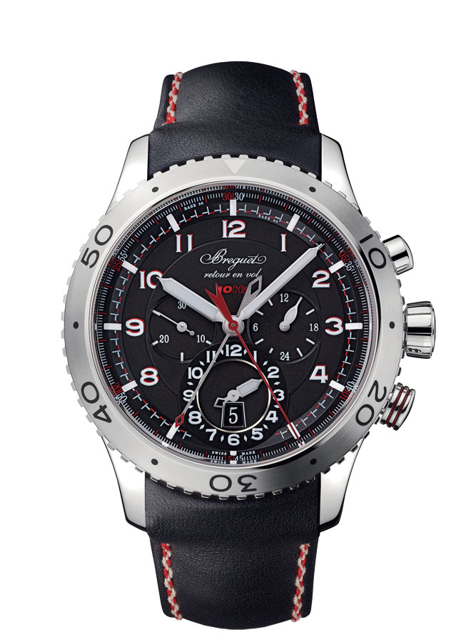 Breguet Type XX Swiss Military Chrono 38mm Stainless Steel Pilot Watch