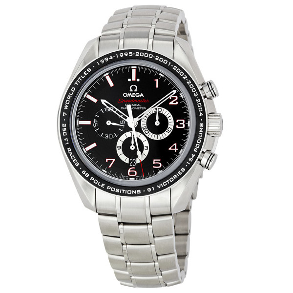 Omega Speedy Master "Moonwatch" Reps Automatic Jet Black Face 41mm Water-Resistant Timepiece