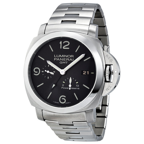 Panerai Luminor Diver Black Face Automatic Swiss Movement 44mm Watch