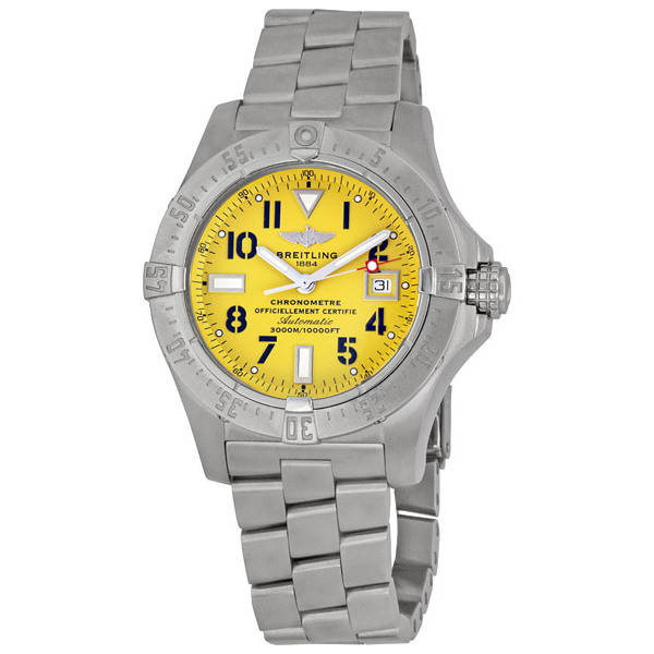 Breitling Avenger A1733010-I5-147A Yellow Chronograph Replica Watch
