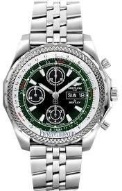 Breitling A13365 Chronograph Automatic Steel Silver Dial Mens Watch