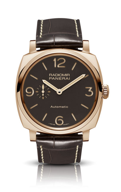 Panerai Radiomir 1940 Automatic Steel Brown Dial Replica Watch
