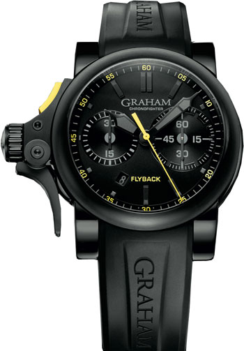 Graham Chronofighter 2TRAB.B11A Automatic Chronograph Watch - Precision Crafted in Steel
